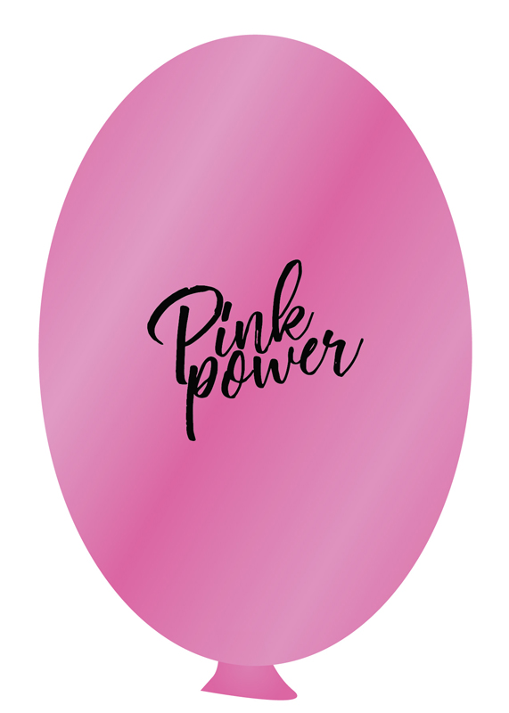 Pink power - reklamowe balony dla żeńskiej drużyny Korona Handball Kielce